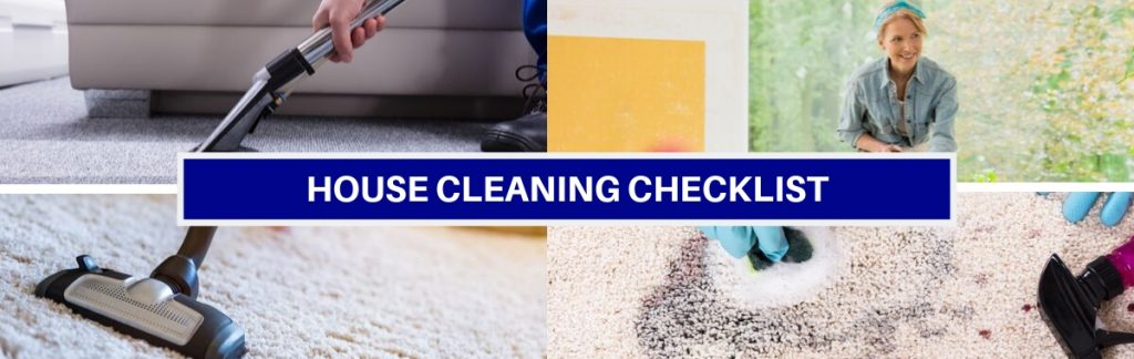 Checklist for Cleaning